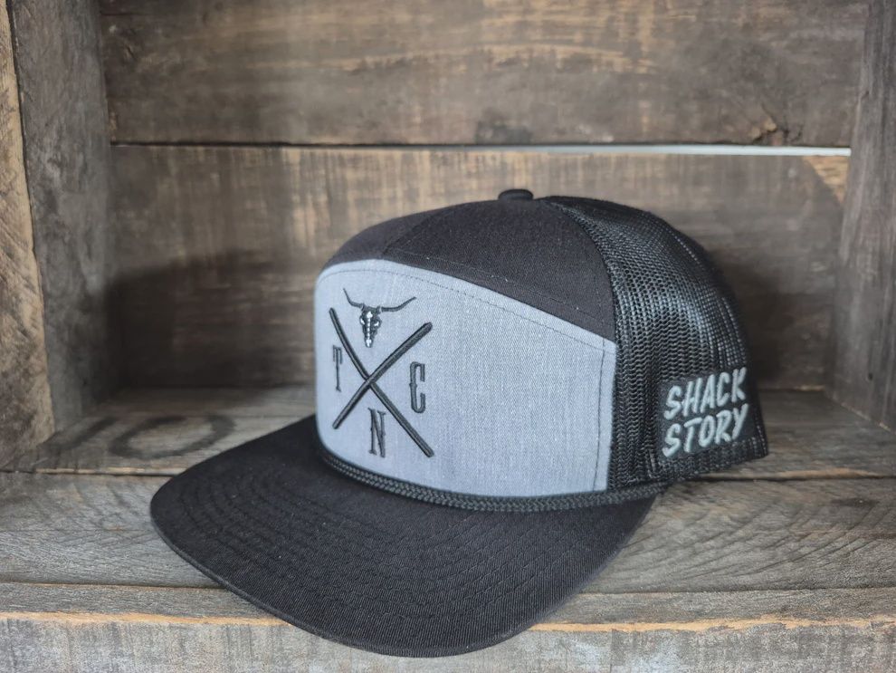 Casquette noir/gris brodée TNC - Shack Story