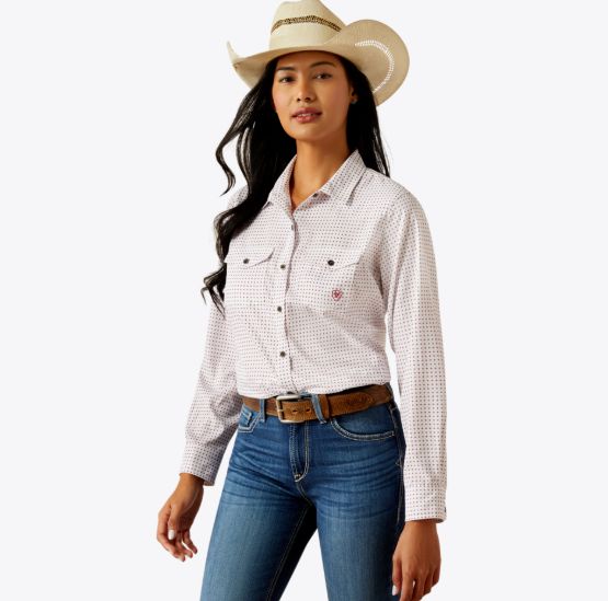 Chemise Ariat - Ventteck mini print, Size: Small