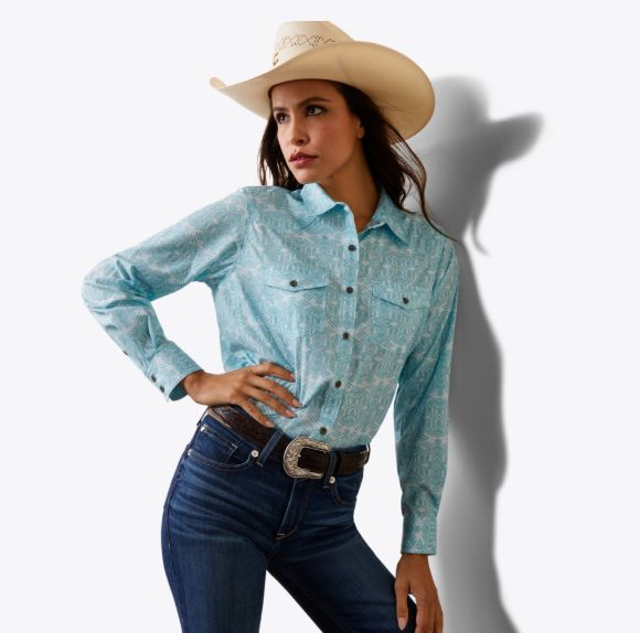 Chemise Ariat - Venttek Zia print, Size: Small