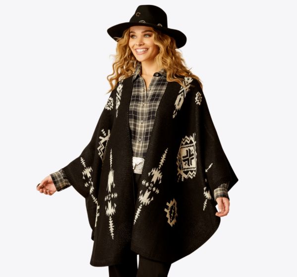 Poncho Ariat - Delta, Size: Medium / Large