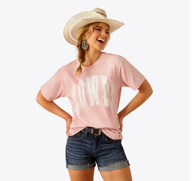 T-shirt Ariat Howdy, Size: XSmall