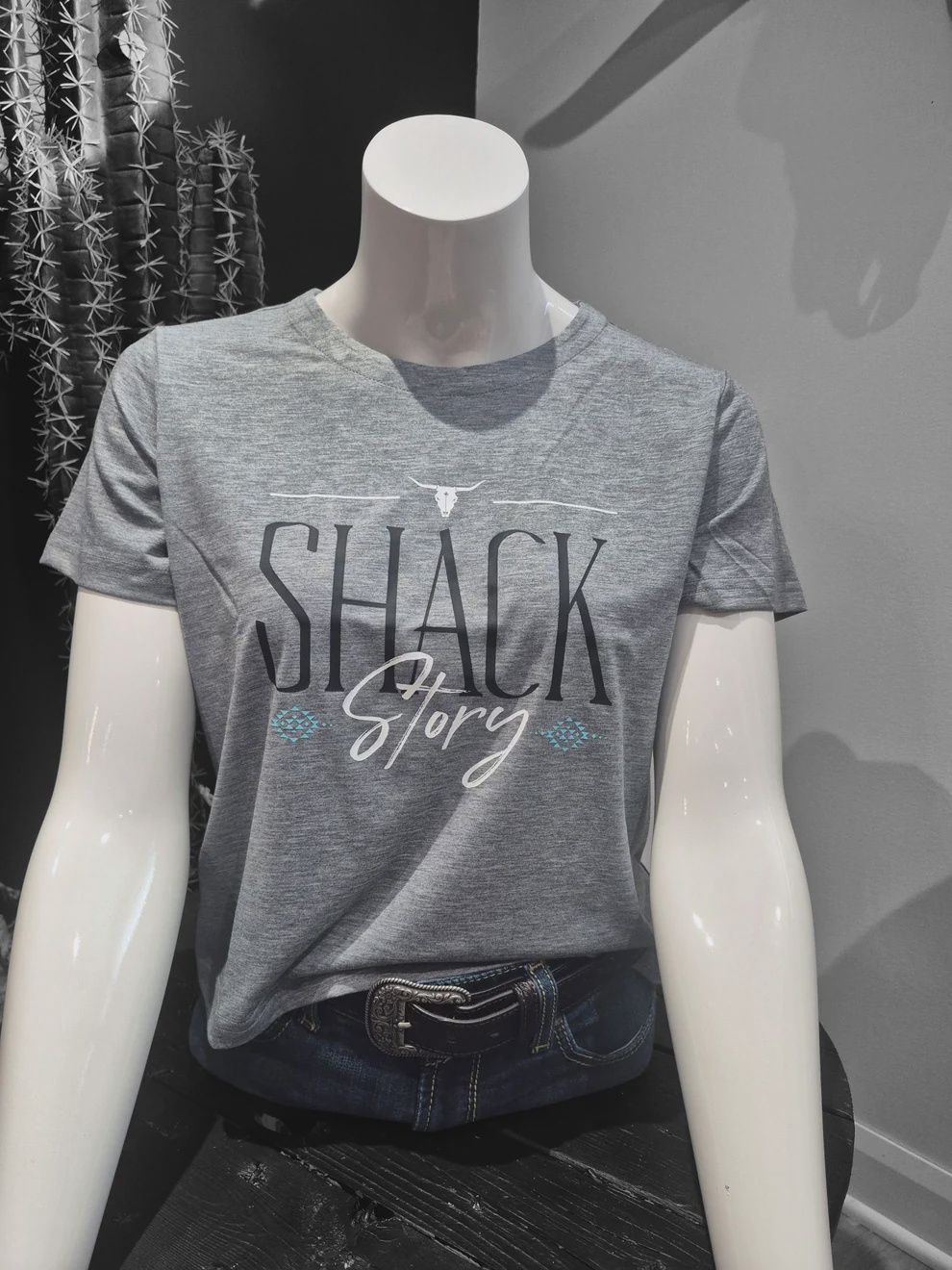 Cropped top - gris - Shack Story, Size: X-Small