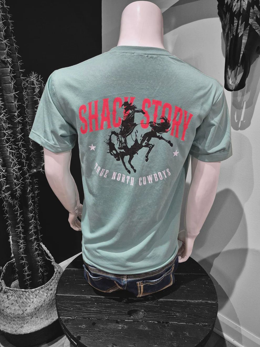 T-shirt Shack Story - Saddle bronc, Size: X-Small