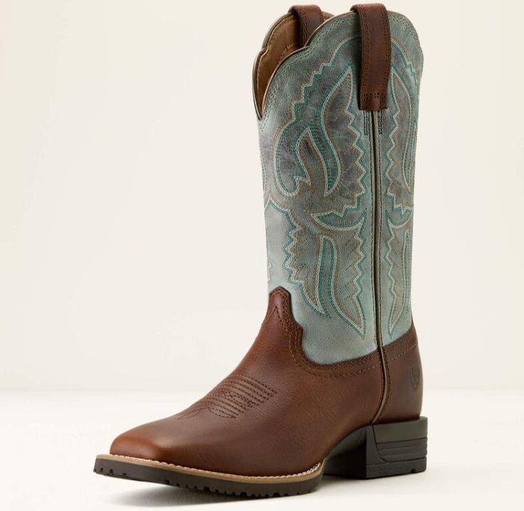 Bottes Ariat - Hybrid ranchwork - Worn denim