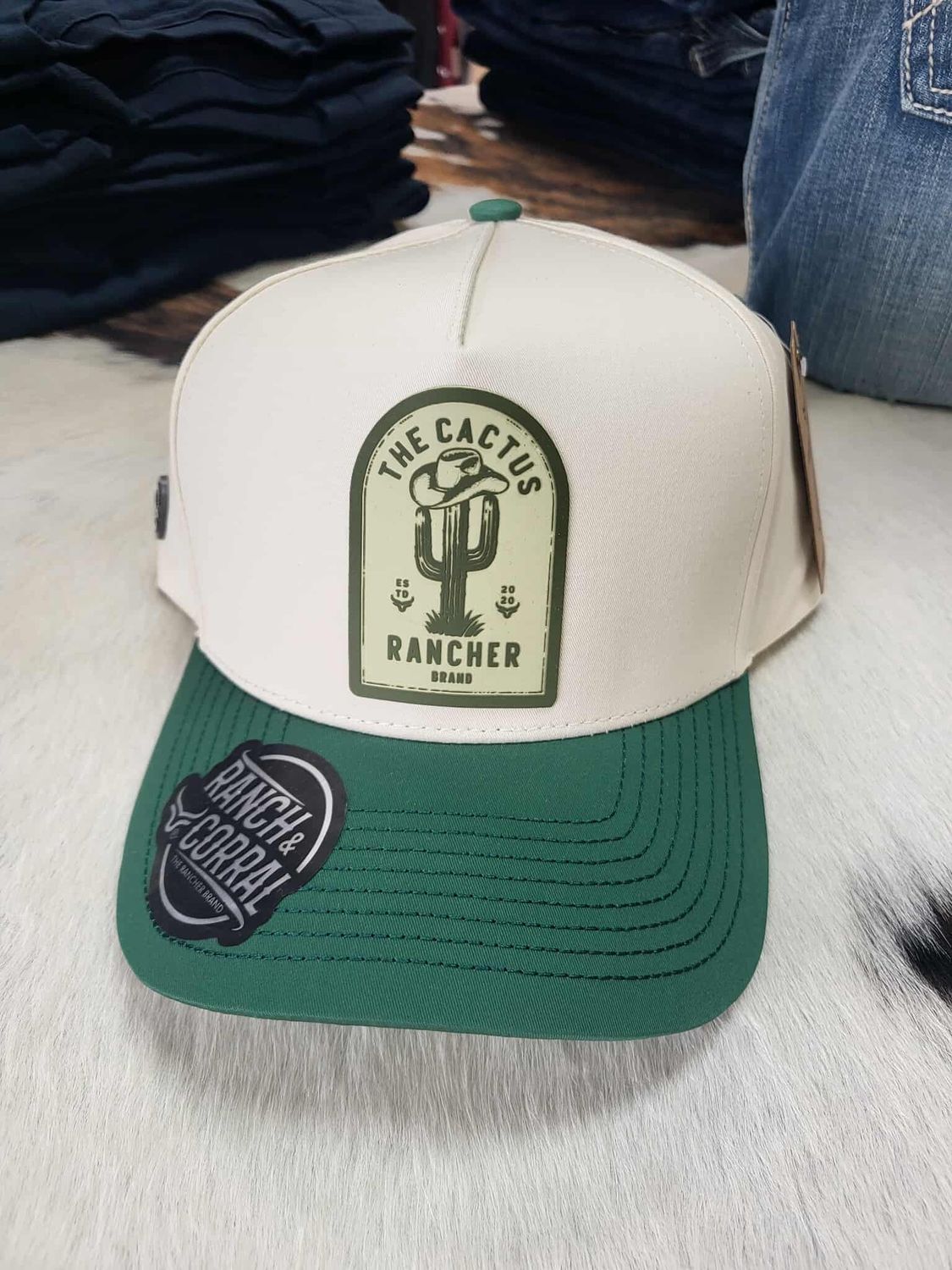 Casquette Ranch&amp;Corral - Cactus vert