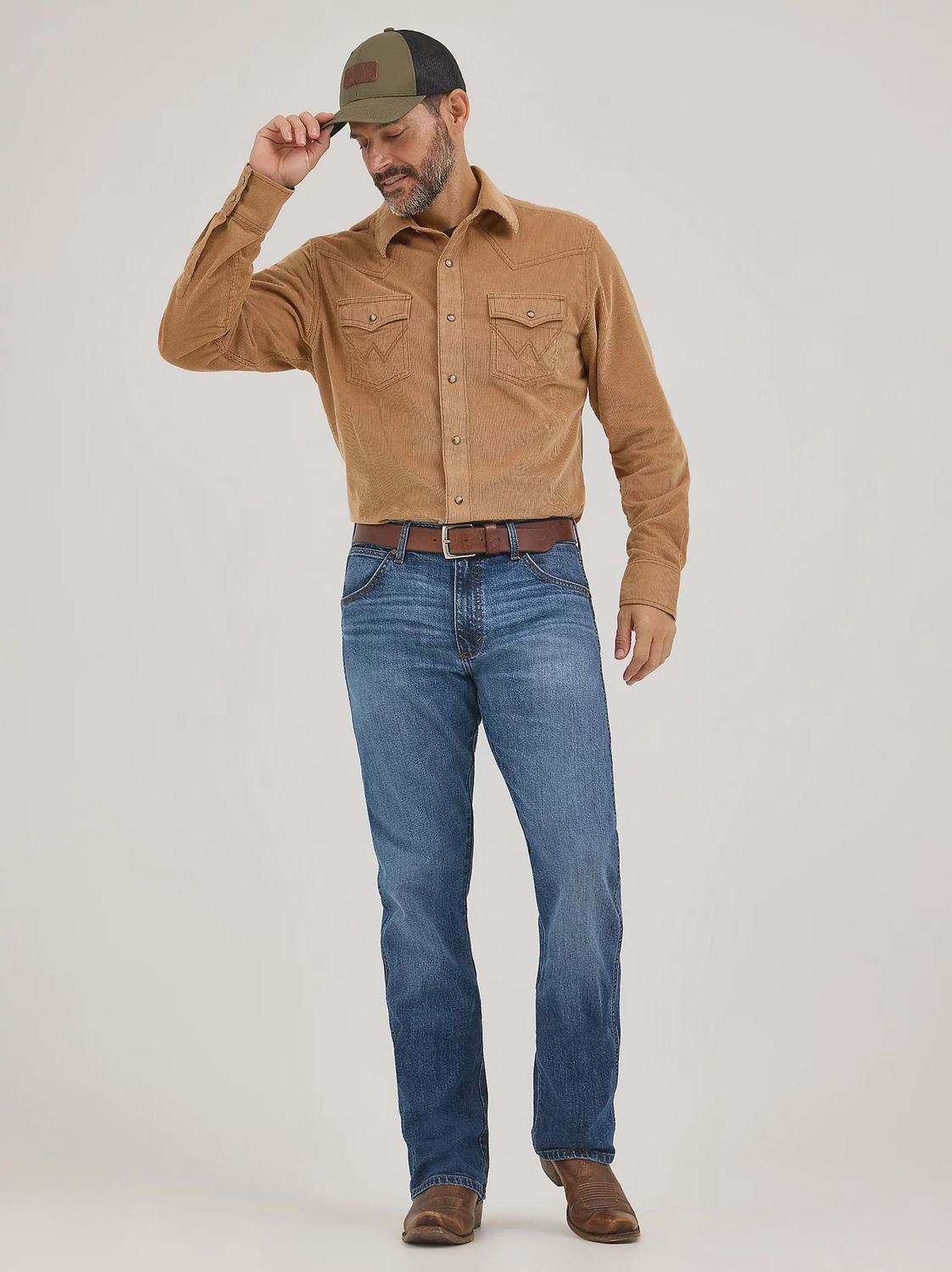 Jeans Wrangler Retro - Slim boot - Moore