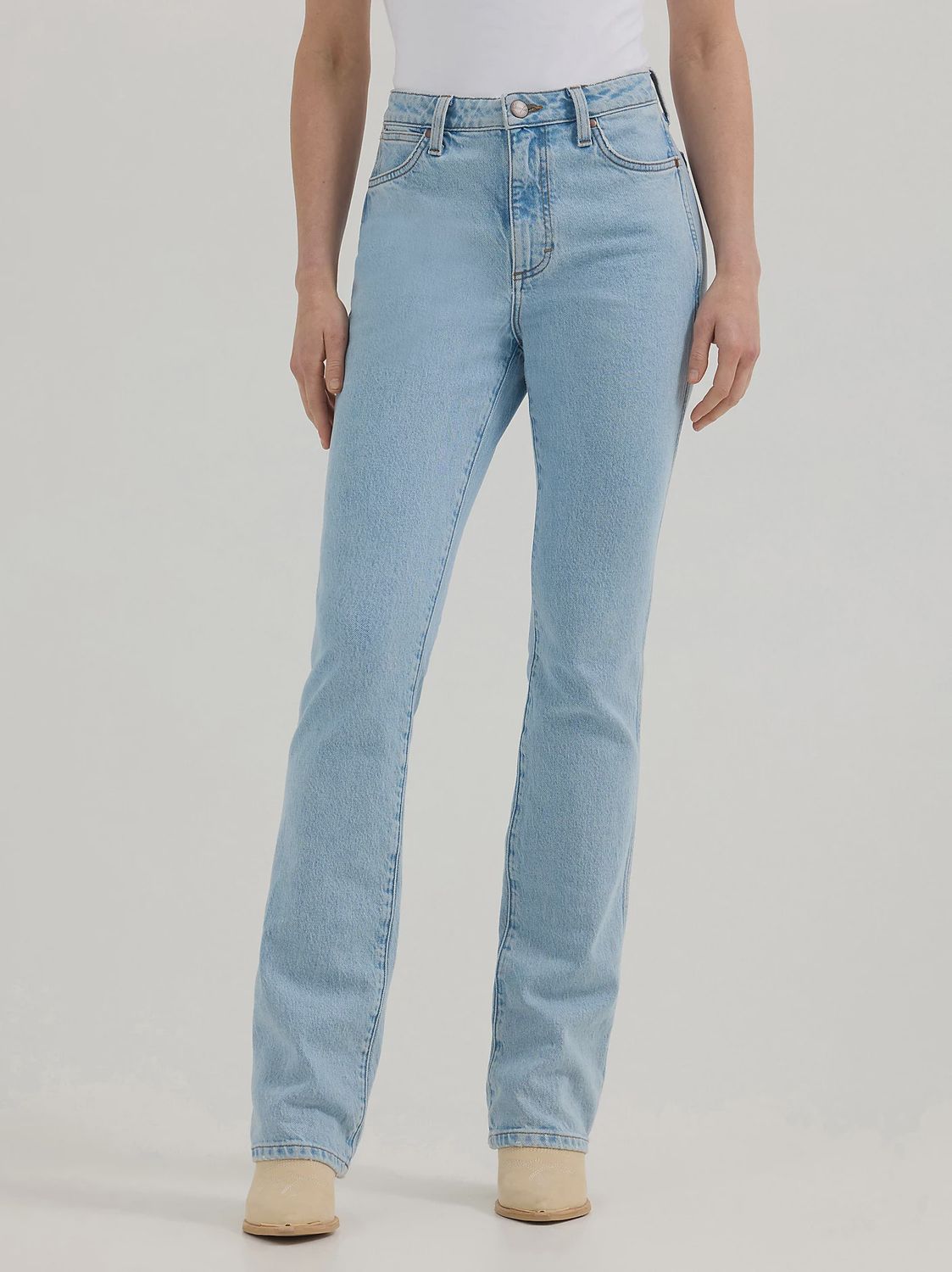 Jeans Wrangler - Bailey Lila taille haute, Size: 24/34