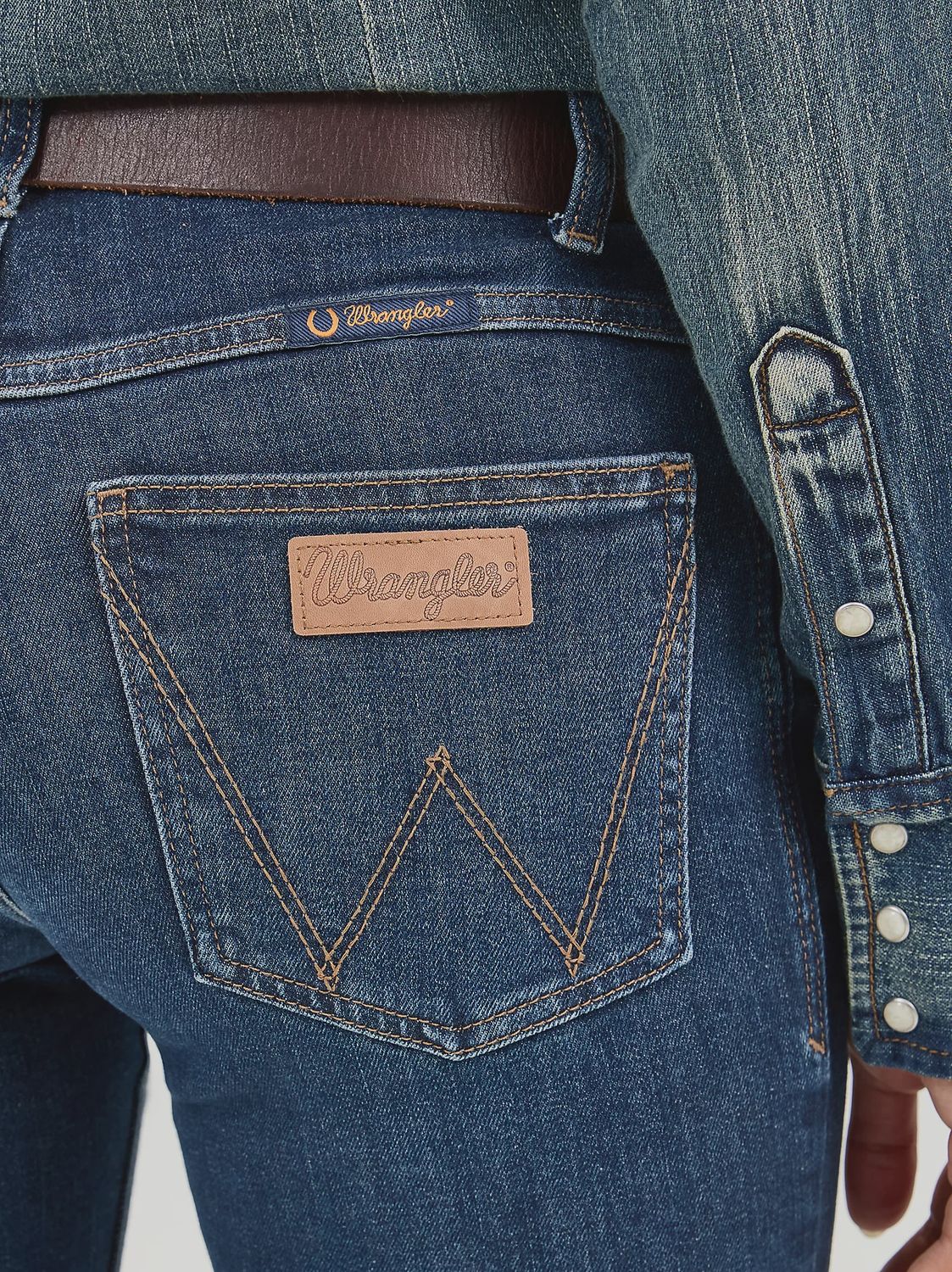 Jeans Wrangler - Willow Aubree mi-haute bootcut