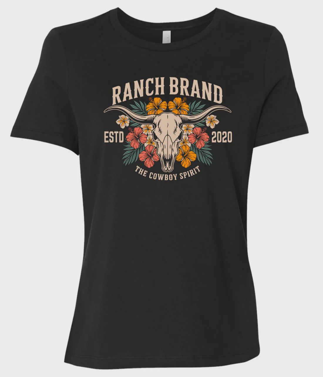 T-shirt Ranch Brand - Skull 2, Size: Small