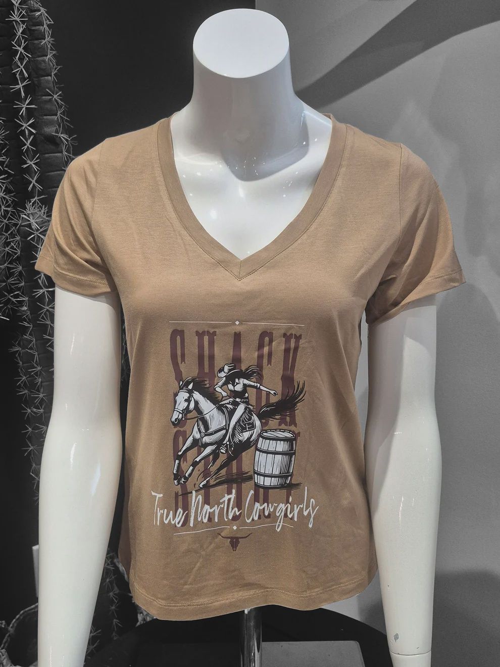 T-shirt Barrel cowgirl - Shack Story, Size: XSmall