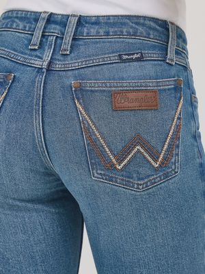 Jeans Wrangler - Bootcut mid rise - Mae - Dahlia