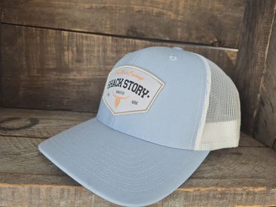 Casquette Shack Story - White patch - Bleu