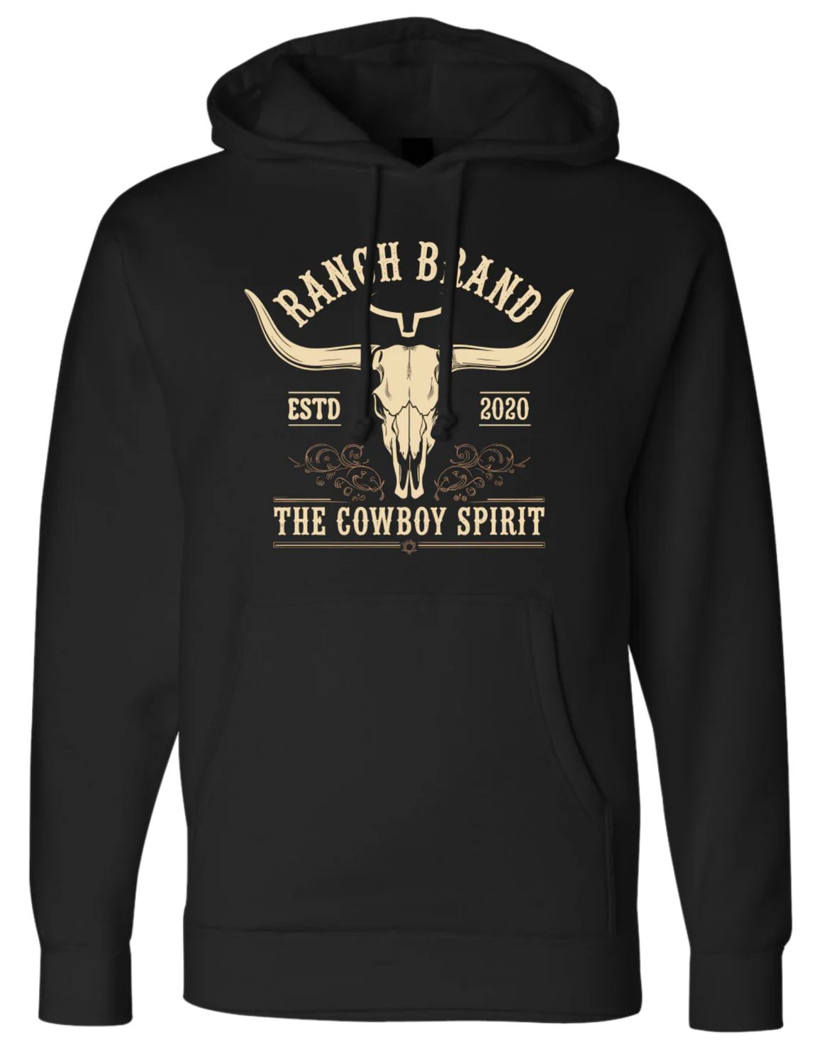 Hoodie Ranch Brand - Skull 8