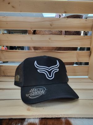 Casquette Ranch&amp;Corral enfant -  Noir logo blanc