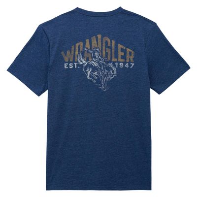 T-shirt Wrangler - Dark sapphire heater