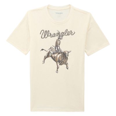 T-shirt Wrangler pour garçon - Bull rider