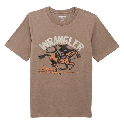T-shirt Wrangler pour garçon - Cowboy