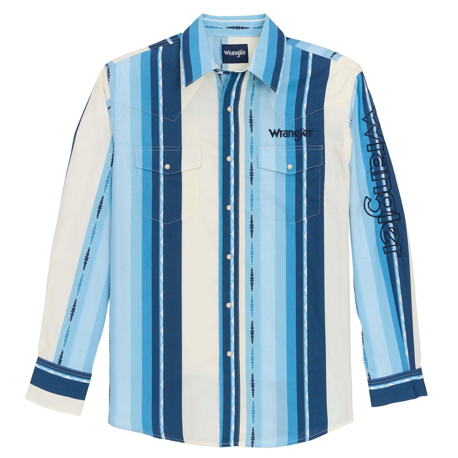 Chemise Wrangler - Logo bleu