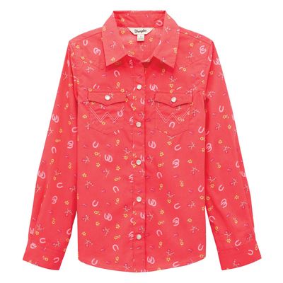 Chemise Wrangler pour fillettes -fers à cheval
