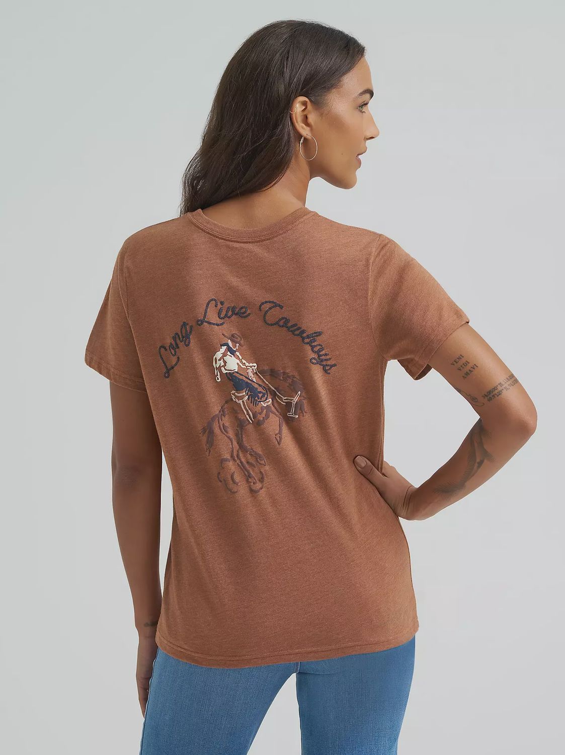 T-shirt Wrangler - LongLiveCowboys Rawhide