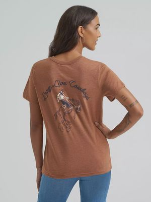 T-shirt Wrangler - LongLiveCowboys Rawhide