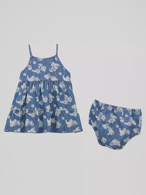 Robe Cache-couche Wrangler en denim