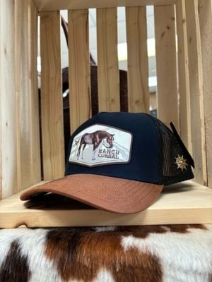 Casquette Ranch&amp;Corral - Cheval bridé