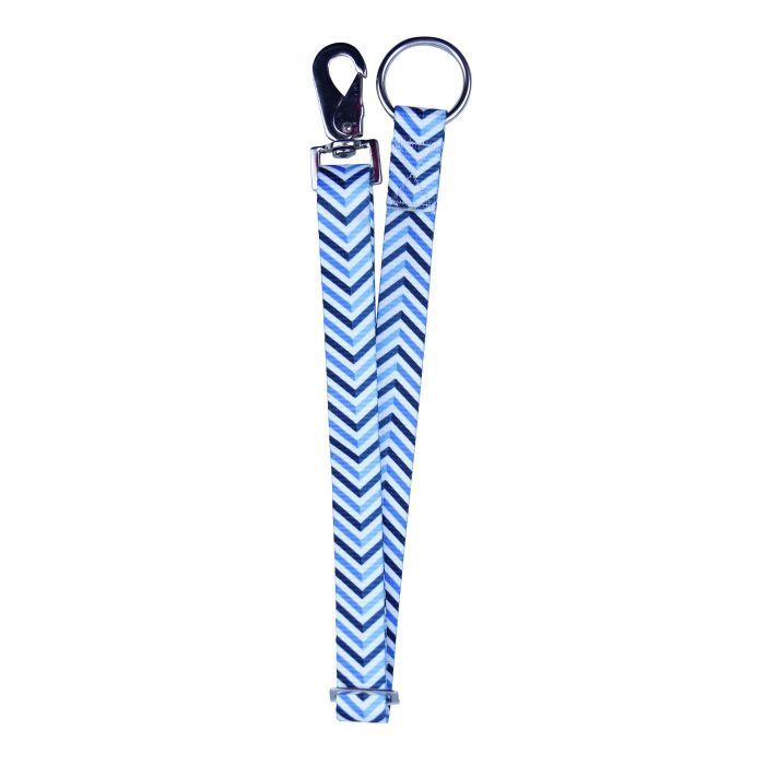 Attache de chaudière - rayures bleues