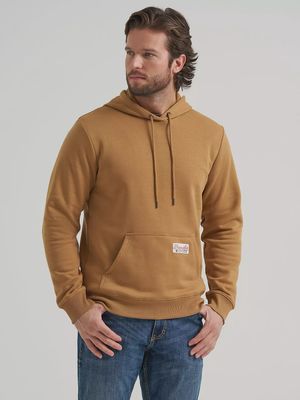 Sweat à capuche Fit For Champions - Brun Tabac