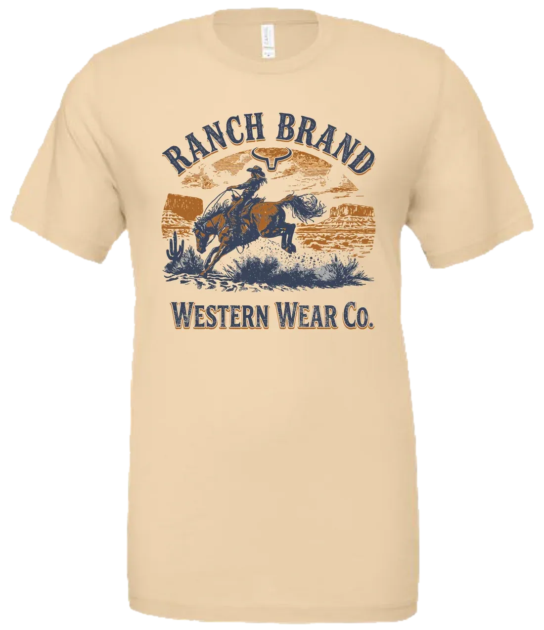 T-Shirt Ranch Brand - Bucking