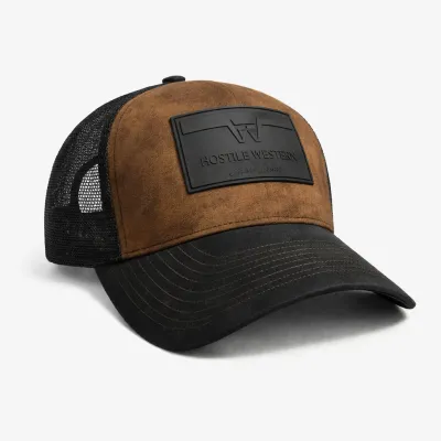Casquette HW - Suède brun