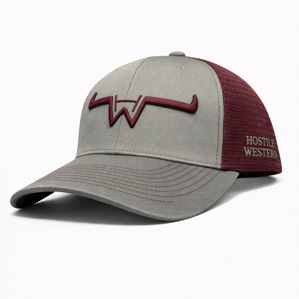 Casquette HW - Red &amp; Greay