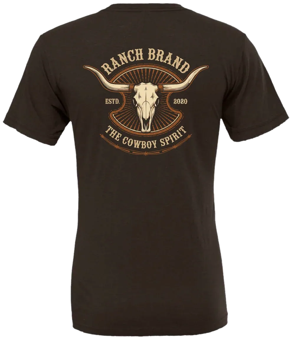 T-Shirt Ranch Brand - Skull 9