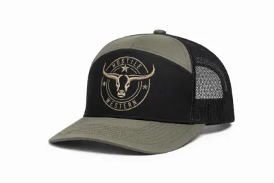 Casquette HW - Taureau gris&amp;noir