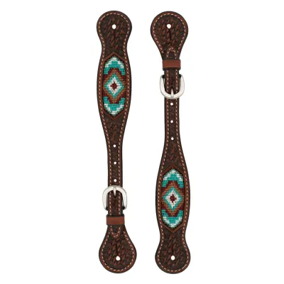Strap à éperons avec billes pour femme