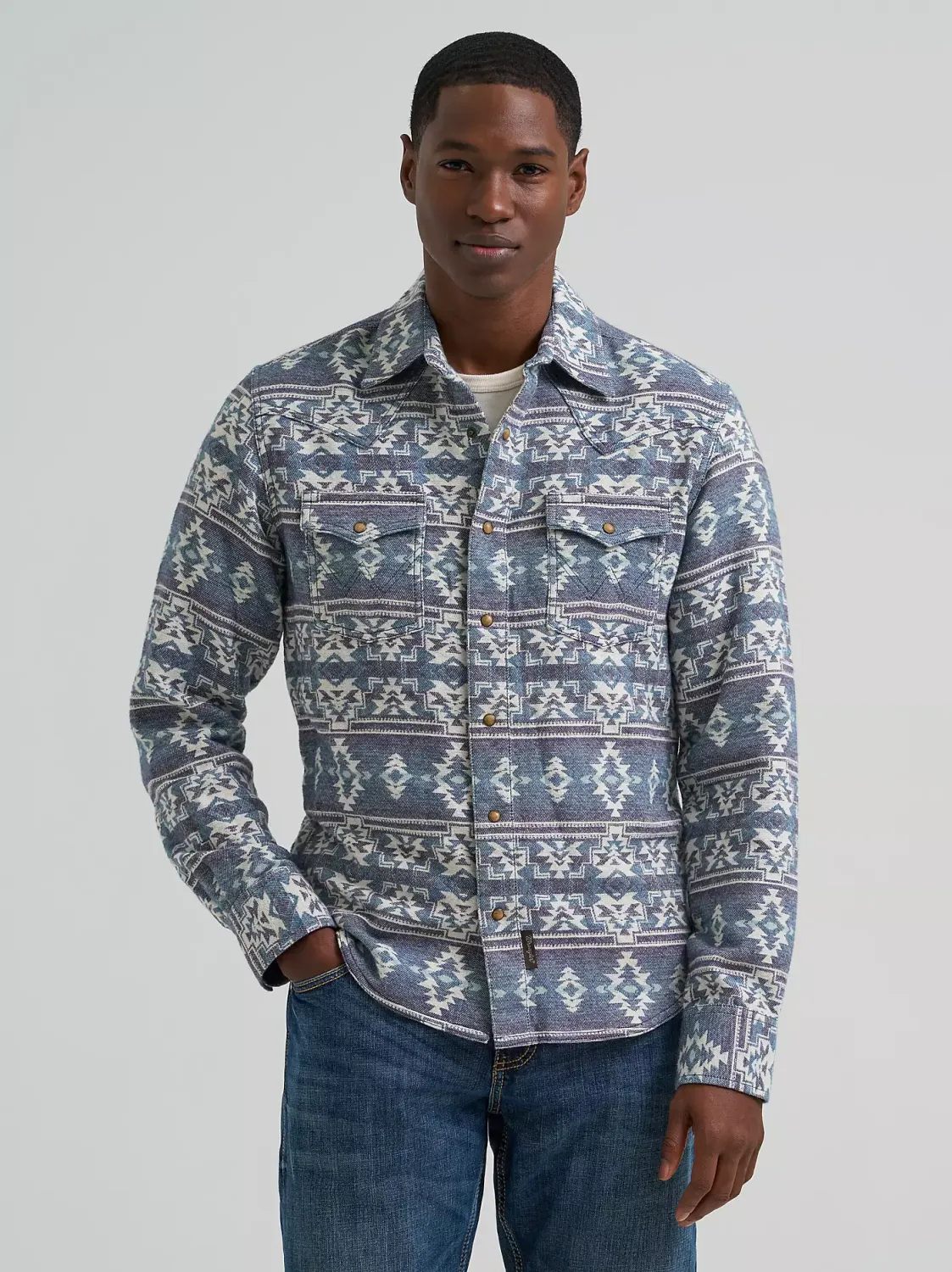 Chemise Retro Premium Wrangler - Jacquard