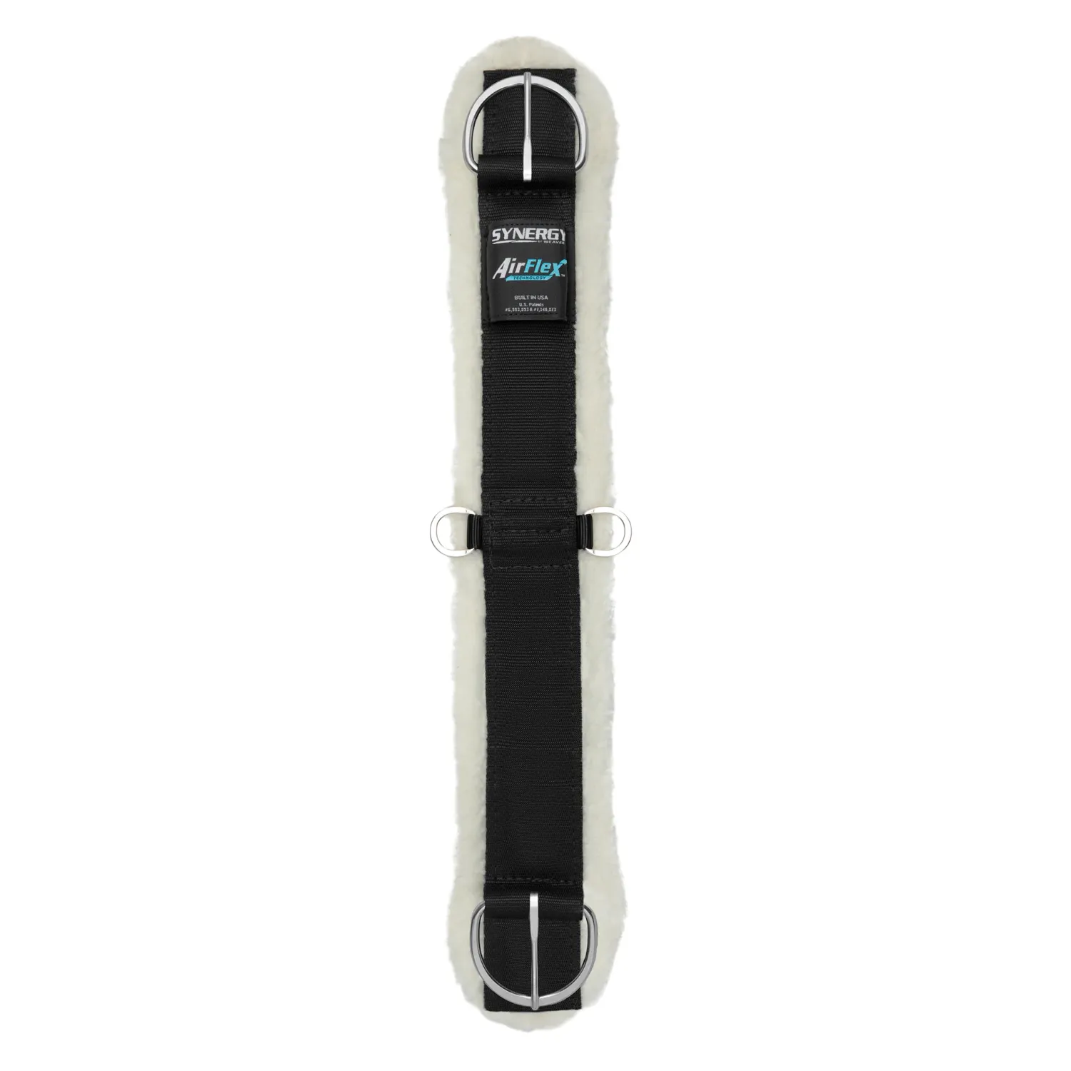 Sangle AirFlex avec laine de merino, boucle plate, Size: 26''