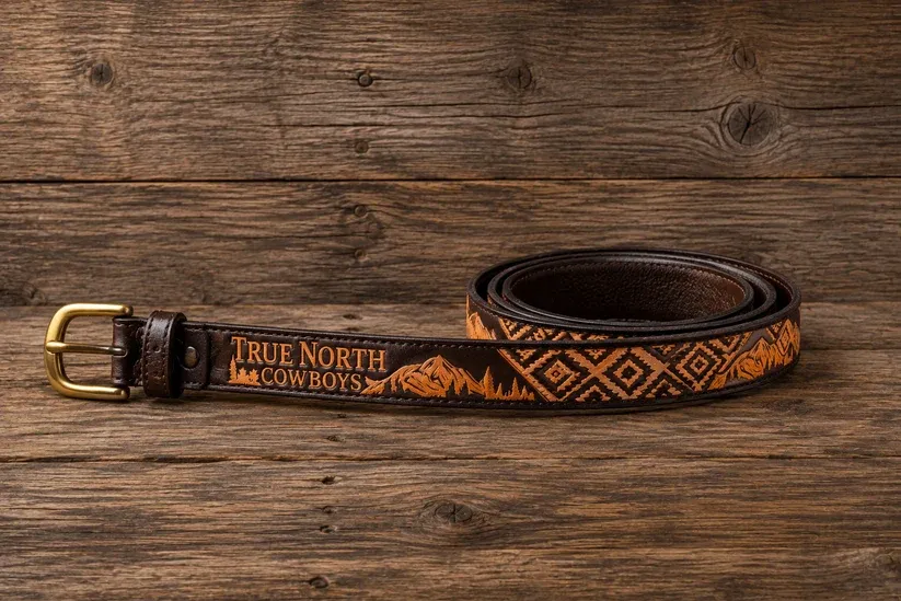 Ceinture Shack Story - noir/tan