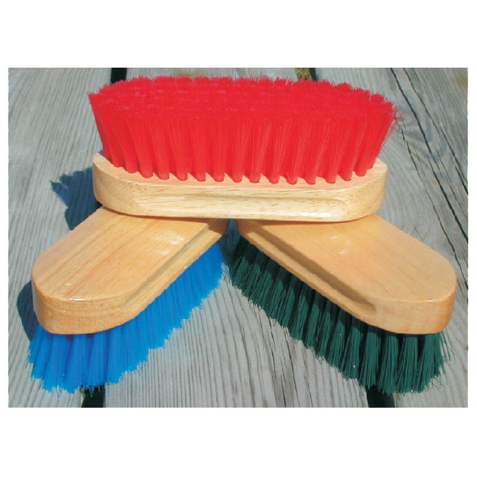 Brosse douce pour poney
