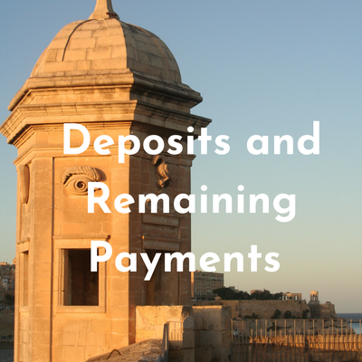 Deposits and Partial Payments