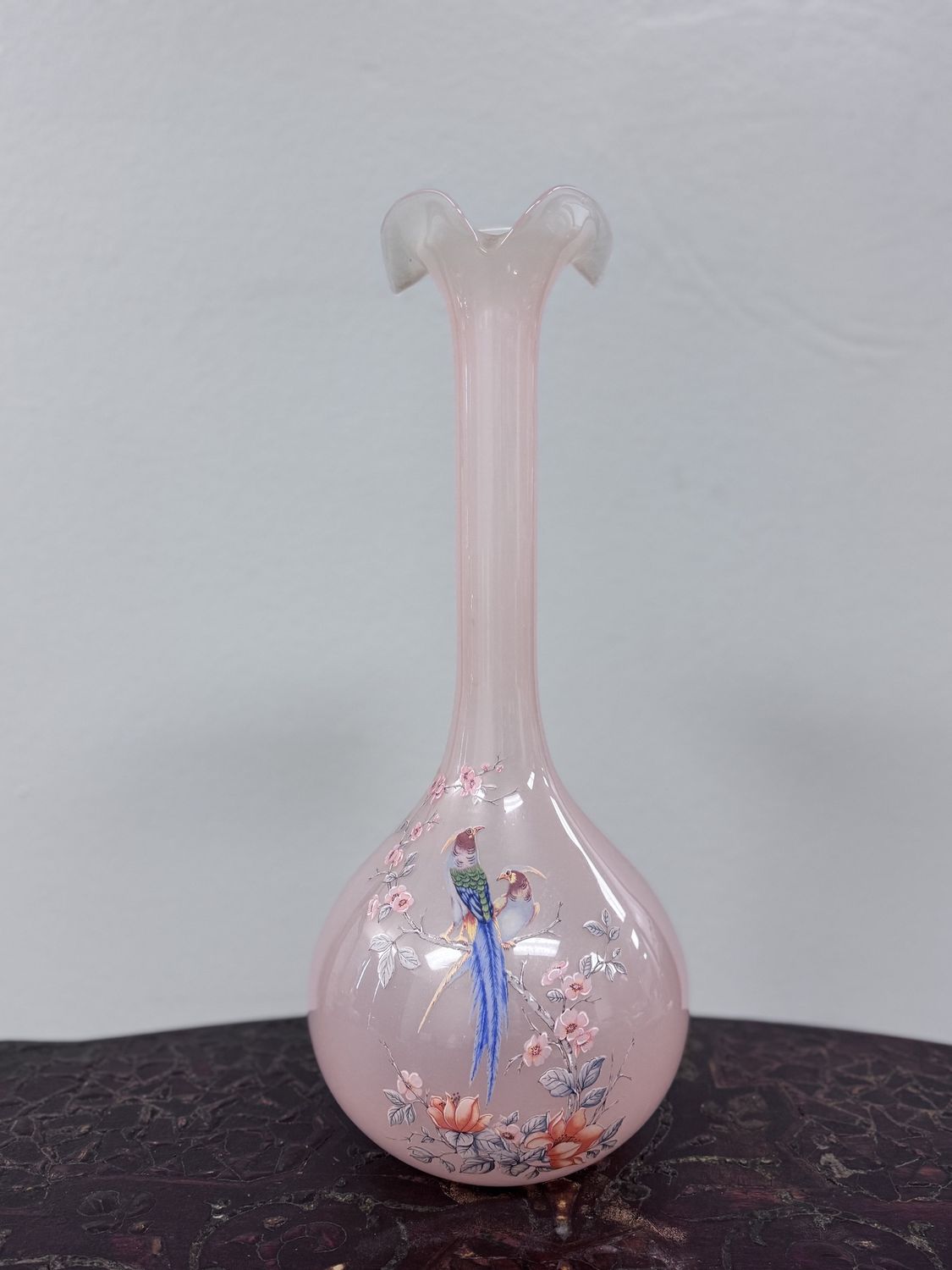 Pink Opaline Vase
