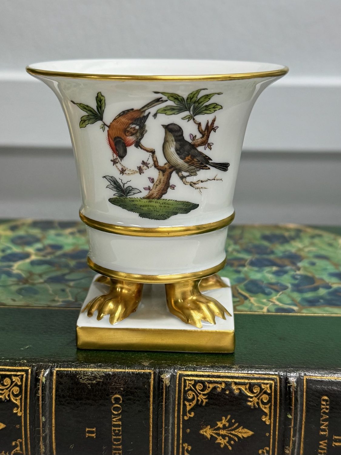 Herend small footed vase