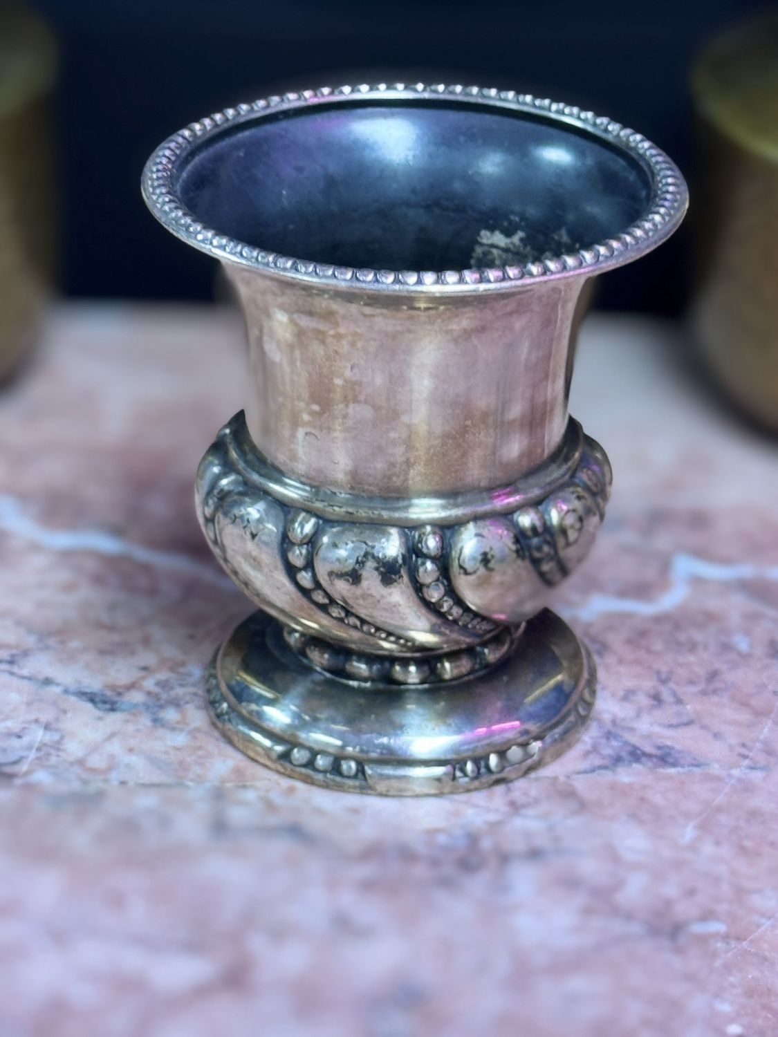 Silver Bud Vase