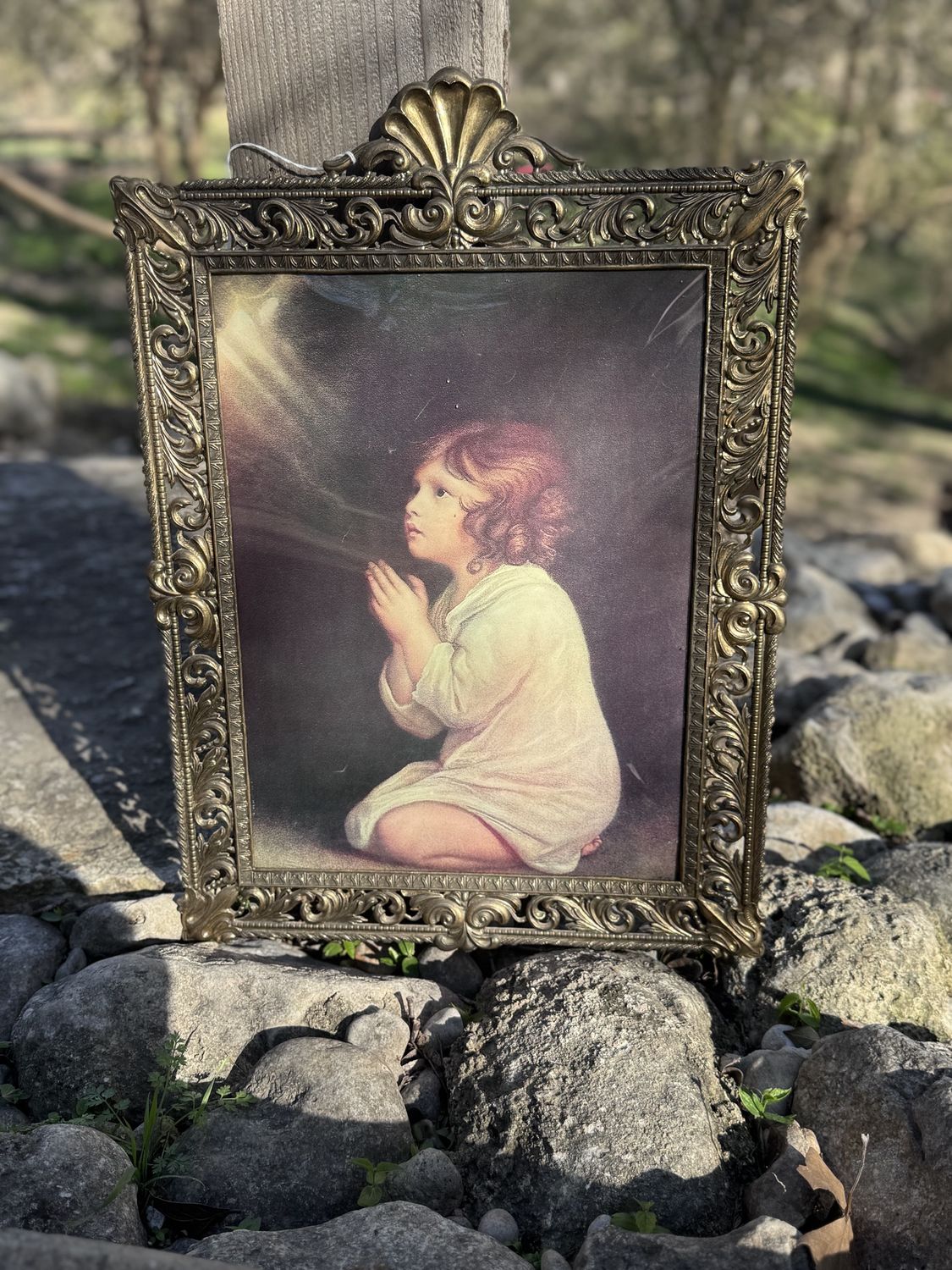 Praying Girl portrait
