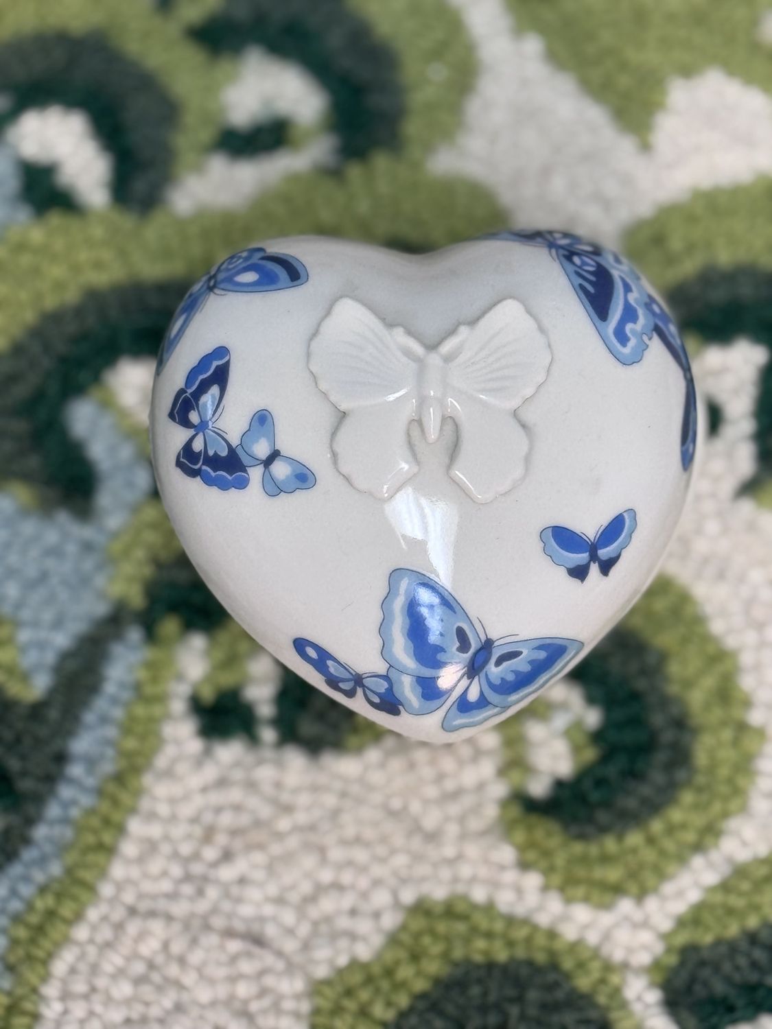 Butterfly Estee Lauder Trinket Box