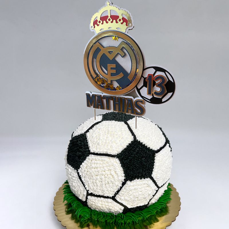 Real Madrid Cake Topper