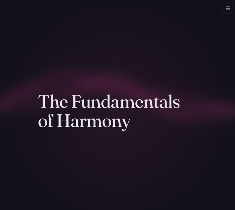Fundamentals of Harmony Course photo 1