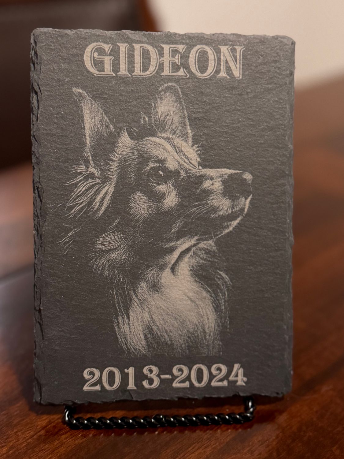 Slate Rectangle Plaque (5&quot;x7&quot;)
