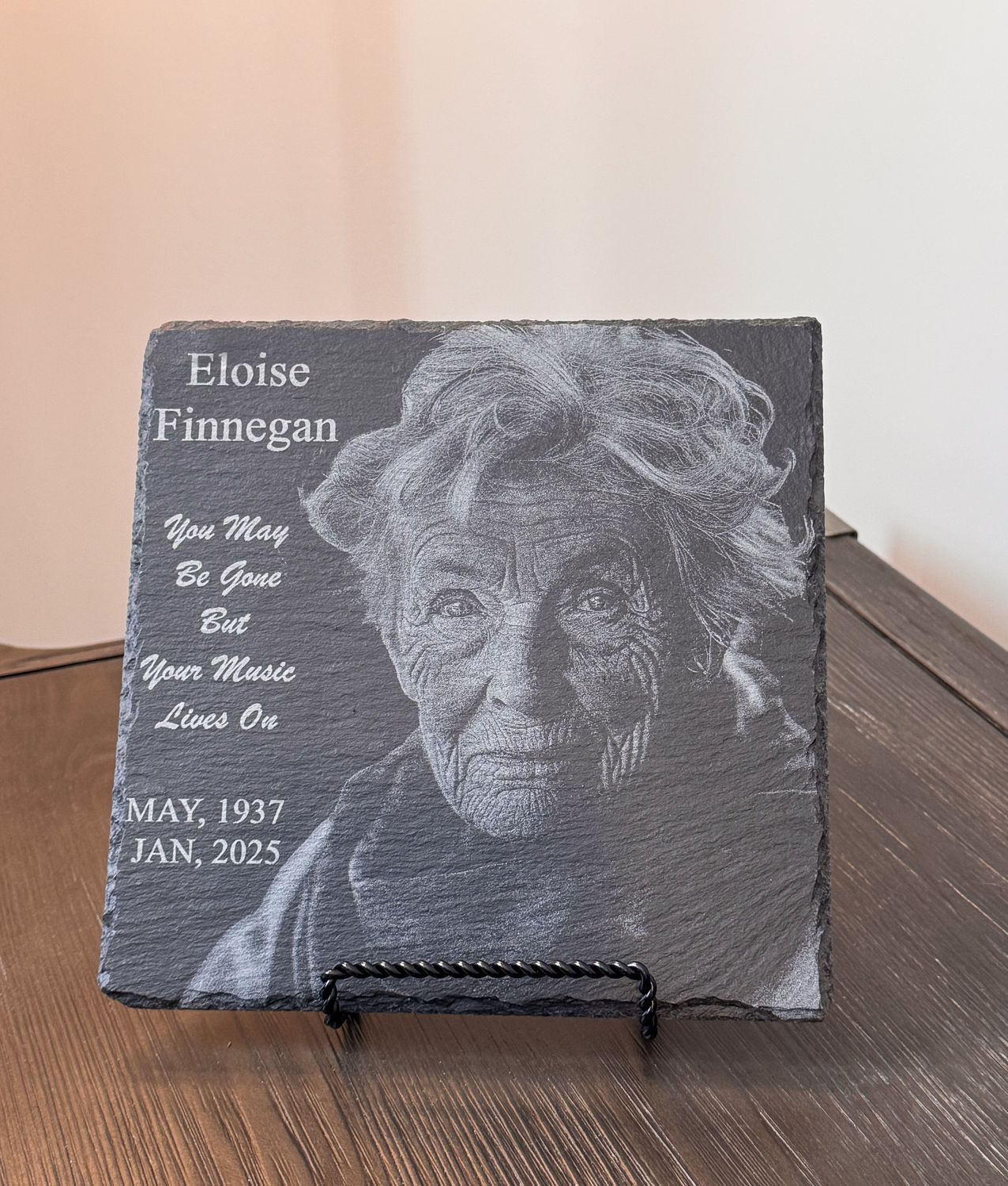 Slate Square Plaque (12&quot; x 12&quot;)
