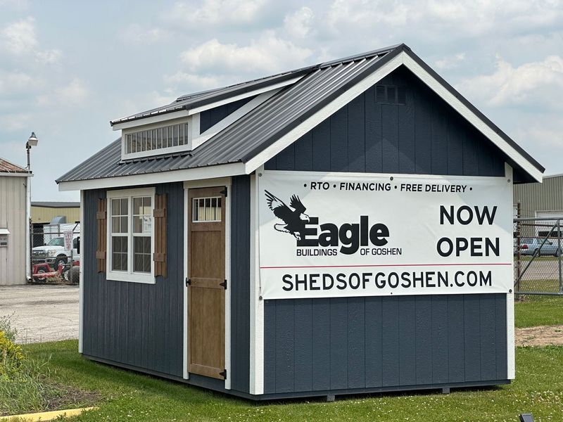 10x16 Cape Cod Shed #01792